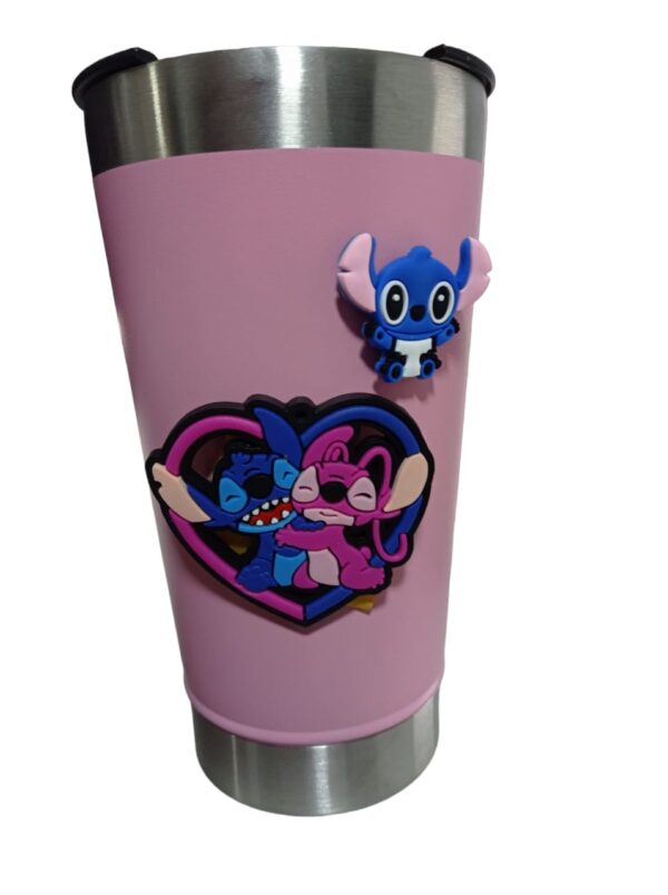 Lilo Stitch Copo Personalizado Inox Termico Aço 493ml - Image 7